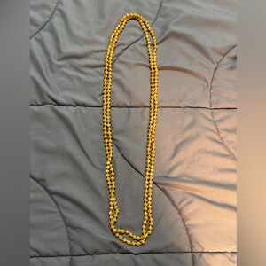 Yellow Beaded Necklace